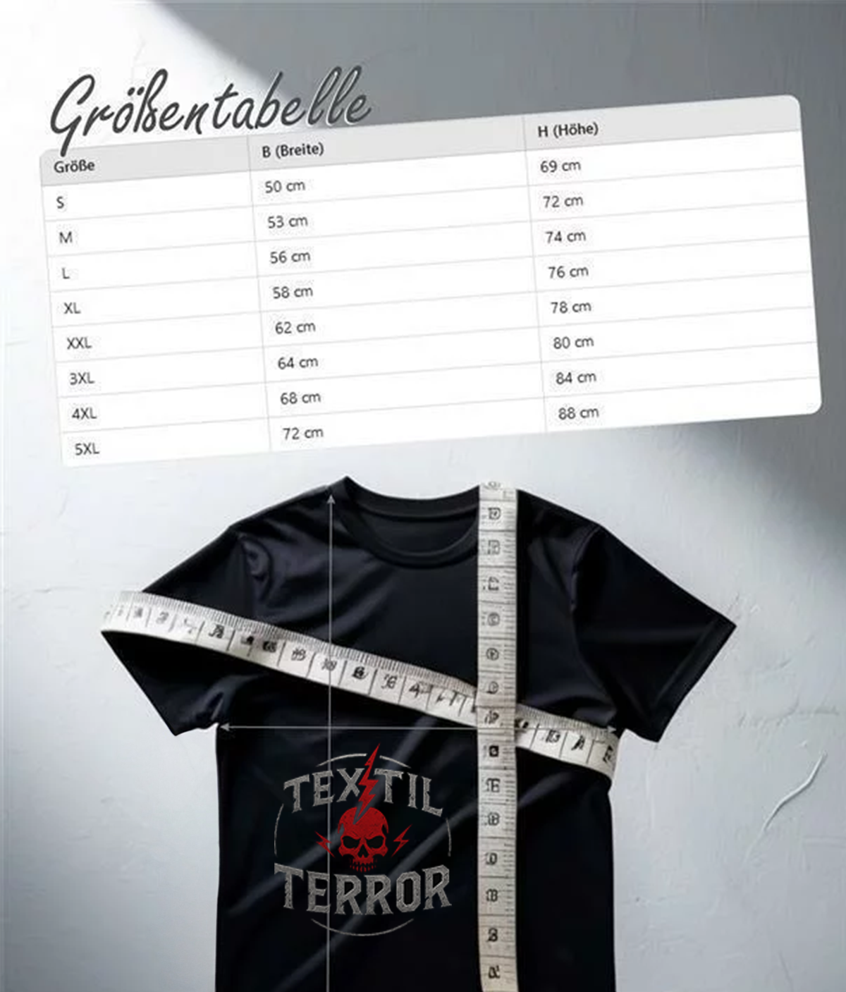 Deutsche Heimatliebe T-Shirt in schwarz und in weiß