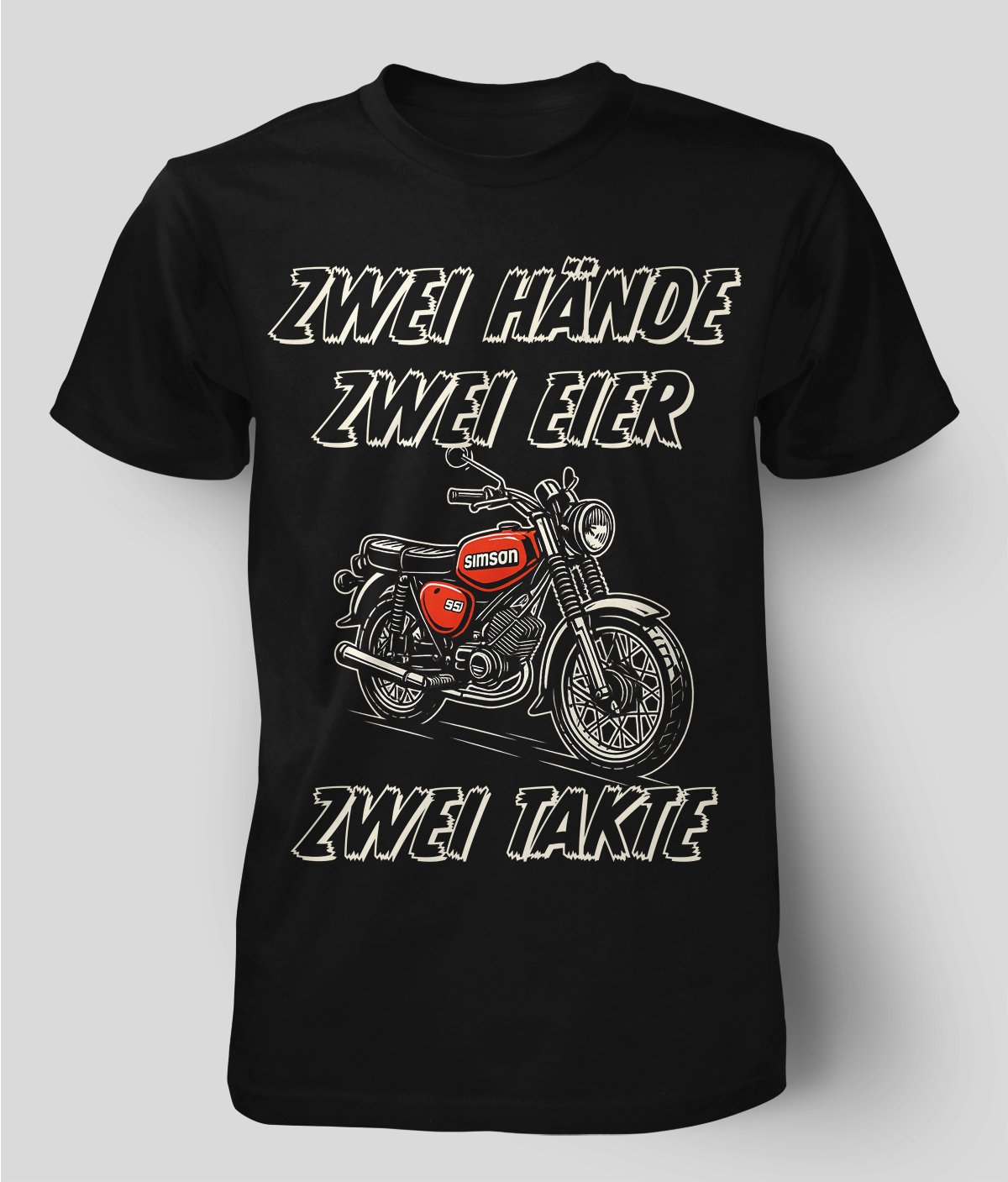 Zwei Hände Zwei Eier Zwei Takte Simmi T-Shirt
